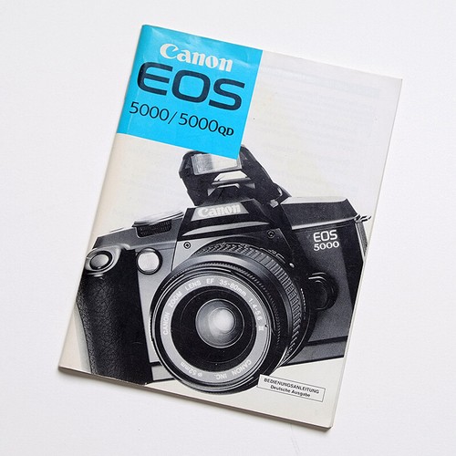Canon eos 5000 5000qd - canon, manuale