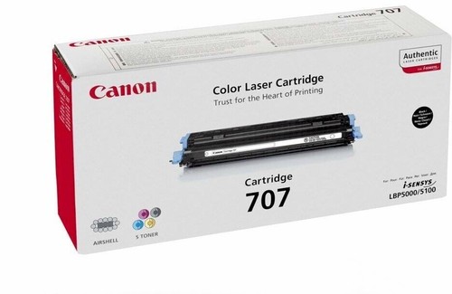 Toner originale canon - 707, nero