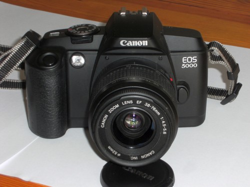 Canon eos 5000 with - canon,